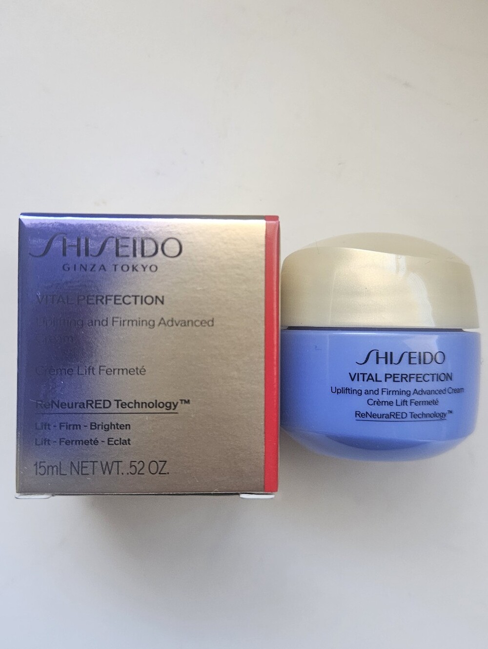 NWT Shiseido  Vital Perfection Uplifting and Firming Advanced Cream Anti Aging